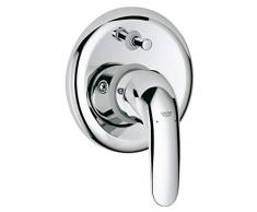 Grohe 32747000 Miscelatore Monocomando per Vasca-Doccia Euroeco New, Cromo