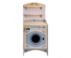 Dida - Mobiletto Lavatrice componibile Giocattolo in Legno per Bambini