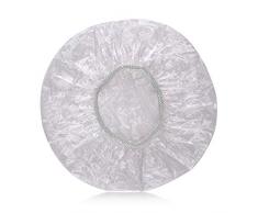 Cuffia da doccia,100 Pezzi Cuffie Doccia Monouso in Plastica Trasparente Elastica per Casa, hotel, spa, Parrucchiere e Officina