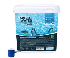 Nortembio Flocculante Naturale Granulato, 65 Dosi. Eliminatore di Torbidità per Piscine, Jacuzzi e Spa. Azione Chiarificante per unAcqua Cristallina. Prodotto Organico Sicuro per Tutta la Famiglia.