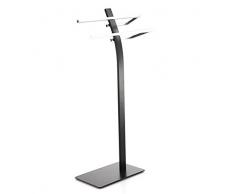Wink Design Maryland, Colonna Portasciugamani, Acciaio, Nero