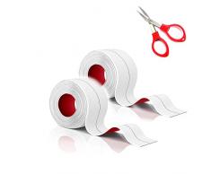 Nastro Sigillante Impermeabile, Rotolo di Nastro Flex Roll Autoadesivo per Cucina/Bagno/Box doccia/Bordo Vasca, Pannello Angolare Pieghevole, Resistente allacqua e alla muffa