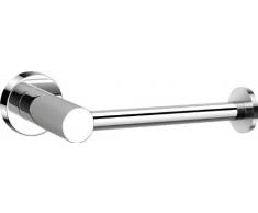 MAURER Porta Rotolo a Parete da Bagno in Acciaio Inox Cromato16x7x4 cm