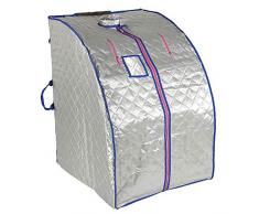 Sauna a infrarossi e portatile Home spa per una persona Ideale per disintossicazione e perdita di peso 70 cm x 80 cm x 98 cm