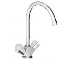 Grohe 31831001 Adria Rubinetto Monoforo per Lavello, Cromo
