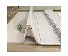 LYLFF La Copertura della Vasca da Bagno È a Prova di Polveri E Pieghevole a Prova di Polvere per Vasca da Bagno per Vasca da Bagno, da 0,7 Cm da Bagno in PVC Spessore in PVC (Size : 145x70x0.7cm)