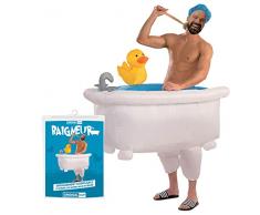 Costume Gonfiabile Vasca Da Bagno | Costume Insolito | Qualità Premium | Taglia Adulta | Poliestere | Piacevole da Indossare | Resistente | Sistema di Gonfiaggio Incluso | Creato da OriginalCup®