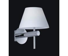 Trio 280610106 Applique da Bagno, Cromo, con Interruttore