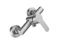 DOITOOL 1Pc Rubinetto Doccia Ware Vasca Bagno In Metallo Lavello Accessori Rubinetto In Acciaio Inox Maniglia Del Rubinetto DellAcqua Vasca Bagno Rubinetto Rubinetto Doccia