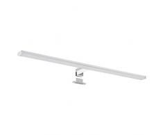 SEBSON® LED Lampada da Specchio per Bagno 78cm, IP44, Lampada Morsetto + Armadio, Bianco Neutro 4000K, 15W, 1100lm - 780x108x44mm