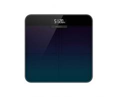 Amazfit Smart Scale, Bilancia Pesa Persona Digitale Bilancia Pesapersone Impedenziometrica con 16 Indici di Misurazione Massa Grassa, Massa Magra e Metabolismo Basale, App per IOS e Andriod