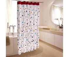 XIAOXINYUAN La Tenda Da Doccia Per Ispessire Il Tessuto In Poliestere Di Alta Qualità Con Ganci (Schermi Impermeabili A Prova Di Stoffa Tende Da Bagno Eco-Compatibili Più Dimensioni 180 × 180 Cm