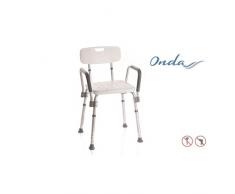 Sedile da Doccia con Schienale e Braccioli