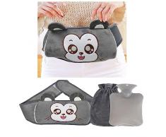 Nile Robust 3 in 1 Cintura morbida Borsa dellacqua calda 1L Copertura morbida per borsa dellacqua calda per vita, schiena, gambe, collo e spalle Adatto per adulti e bambini