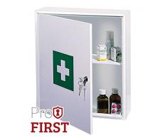 Profirst PM1 - Armadietto per medicinali con serratura a cilindro