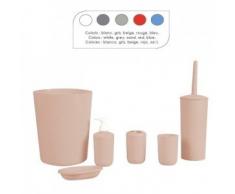 MSV 140906, Set da bagno, colori assortiti, 6 pz.