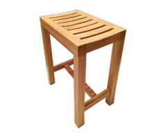 Sgabelli Sgabello Lavoro Sgabello in Legno Multifunzione Poggiapiedi Home Lavarsi I Piedi Fare Il Bagno Fare La Doccia Bagno in Legno Massiccio Camera da Letto Sauna CONGMING