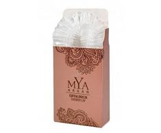 Hotel Cortesia Cuffia Doccia Incartate Singolarmente 60 Pezzi - Linea Mya Argan - Shower Cup Per B&B, Hotel, Spa, Cortesia Ospiti, Lido, Casa Vacanze, Terme, Parrucchieri