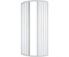 BOX DOCCIA CIRCOLARE A SOFFIETTO MODELLO ILARIA LUX Cabina PVC 75 x 75 cm