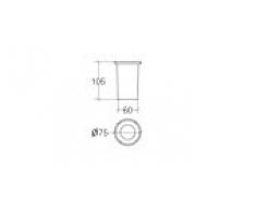 Lineabeta Baketo Bicchiere 55003.80 Moderno Accessori per Arredo Bagno Set Kit
