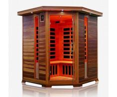 Trade-Line-Partner - Cabina sauna a infrarossi, angolare! Per 4 persone, OFFERTA SPECIALE