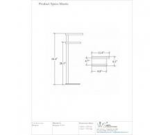 Lineabeta 5115.29 Piantana Porta Salviette Serie Ranpin, Cromo