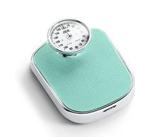 Bilancia da bagno meccanica ADE BM 702-1 Felicitas (Bilancia da bagno analogica nel design classico con grande bilancia e superficie di pesatura antiscivolo) verde