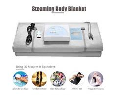 S SMAUTOP Sauna Coperta 2 Zone Oxford Digitale Coperta Vapore a Infrarossi Sauna Riscaldamento Coperta, Perdita di Peso Professionale Terapia Disintossicante per Anti-invecchiamento Bellezza Macchina