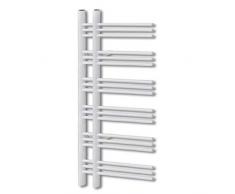 Homgoday Portasciugamano Radiatore Riscaldamento Centrale Dritto 500x1200 mm, Ripiano di Stoccaggio Rivestimento Copertura per Radiatore Termosifone