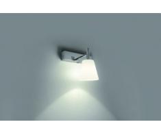 Philips Lighting Hydrate Lampada Bagno Parete, cromo con vetro, Cromo,