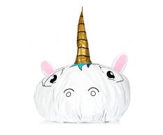 Cuffia da doccia da unicorno – Cuffia da bagno, protezione per i capelli con decoro di fantasia