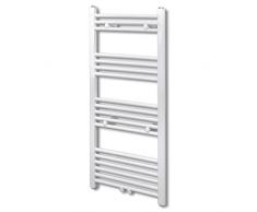 SKM Portasciugamano Radiatore Riscaldamento Centrale Dritto 600x1160 mm (10,6) kg