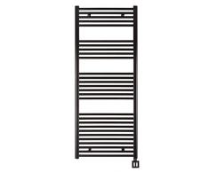 anapont Scaldasalviette elettrico da bagno 1475hx600b – nero – con funzione timer – Scaldasalviette – Riscaldamento elettrico – Asciugamani da bagno – Made in Germany