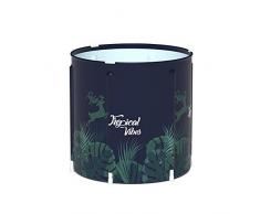 WYJW Vasca da Bagno Pieghevole Portatile Vasca da Bagno da Bagno Rimovibile per Uso Domestico Spa Vasca da Bagno Calda Vasca da Bagno ad Angolo Indipendente Secchio da Bagno per Adulti