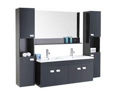 GRAFICA MA.RO SRL Mobile Bagno ARREDO Bagno Completo Modello Elegance 120 CM LAVABO Rubinetto Incluso