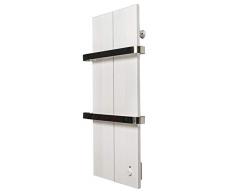 Scaldasalviette Elettrico-Portasciugamani elettrico, Emissione di Calore 400-750 W, termostato ***** 5 anni di garanzia***** Radiatore da Bagno