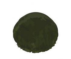Cuffia da doccia verde mimetica cachi per le donne Cuffia da doccia impermeabile e riutilizzabile per le donne Fodera in peva Design oversize per tutte le lunghezze di capelli 10,6 pollici di diametro