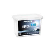 Metacril BROMO Tab - Bromo in tavolette da 20gr - 1 kg - Ideale per Piscina o Idromassaggio (Teuco,Jacuzzi,Dimhora,Intex,Bestway,ECC.) Spedizione IMMEDIATA