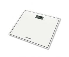 Salter 9207 WH3R bilancia pesapersone digitale Compatta, bilancia digitale persone, Display LCD Facile da Leggere, Lettura Precisa Istantanea del Peso, Capacità Massima 180Kg, Bianco