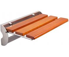 Raelf Pieghevole Sgabello da Parete Sgabello da Parete Sgabello da Bagno Sgabello Sgabello Box Doccia Sgabello Pieghevole in Legno massello capacità Pieghevole Seggiolino da Doccia, Sgabello da Bagno
