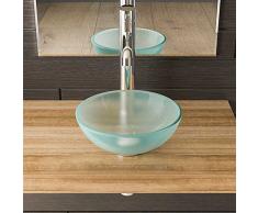 Vetro satinato Ltd lavabo a bacinella Ø 31 cm di Alpi Berger®