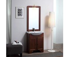 Kiamami Valentina MOBILE BAGNO SALVASPAZIO COMPLETO DA CM 65 ARTE POVERA