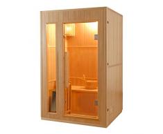 Sauna tradizionale finlandese 2 persone zen ZEN2