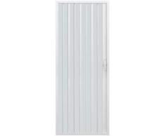 Box doccia a soffietto Liberte dim. 90 cm x H 185 cm in PVC anta unica, con apertura laterale