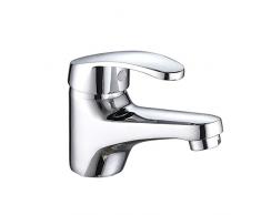 Rubinetto da Bagno, Lavandino ANMECS Miscelatore Monocomando Lavabo Rubinetto da Bagno Cromo AN62927