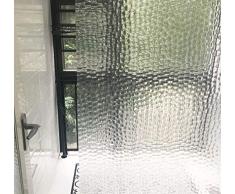 GreatFun Tende da doccia, tende da doccia resistenti alla muffa da bagno impermeabile, tende da bagno da doccia a forma di cubo d'acqua in 3D, 180 x 180 x0,5 cm