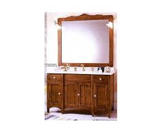 Estea Mobili - MOBILE BAGNO ARREDO LEGNO MASSELLO ARTE POVERA CLASSICO CON SPECCHIERA - 111045504652 - Come foto