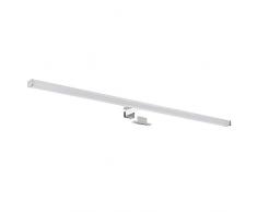 SEBSON® LED Lampada da Specchio per Bagno 90cm, IP44, Lampada Morsetto + Armadio, Bianco Neutro 4000K, 15W, 1300lm - 900x98x44mm