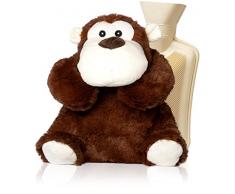 Mouji Boule acqua calda bambini con soffice coperchio 0,75L | Borsa acqua calda peluche, Scalda Animali, Borsa Calda, Orso Della Boule acqua calda