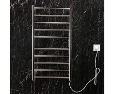 FGA Scaldasalviette Energia efficiente Acciaio Inossidabile Radiatore Portasciugamani Elettrico Portasciugamano